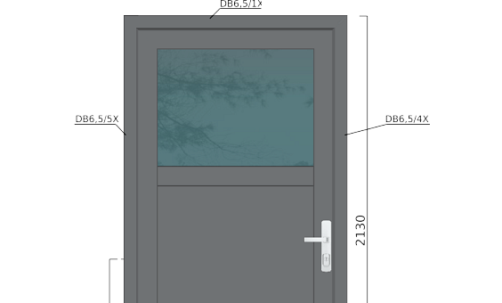 Haustüre MT1209 B-Ware